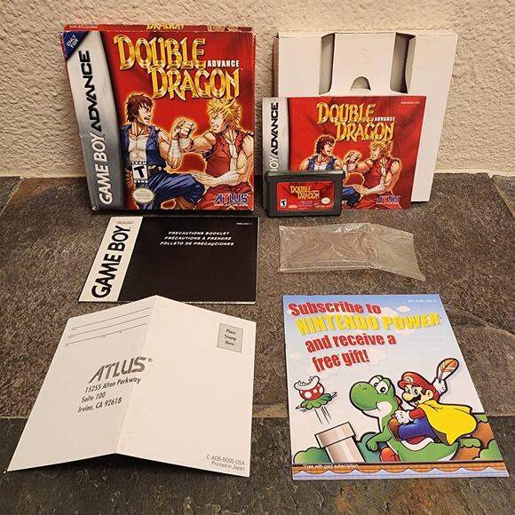 Game - Double Dragon Advance (CIB++) - GBA - Atlus - Picture 10 of 16